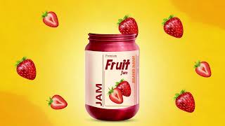 Fruit jam ad