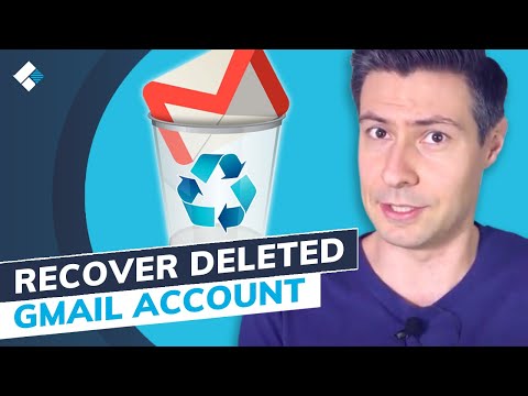 Video: How To Recover A Deleted Account
