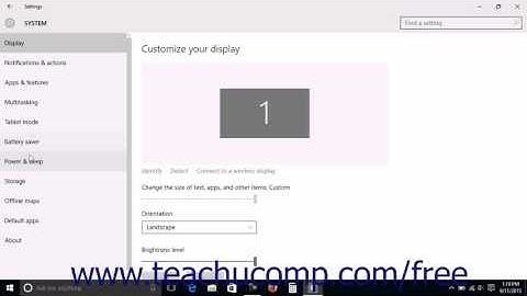 Windows 10 Tutorial Accessing the System Settings Microsoft Training