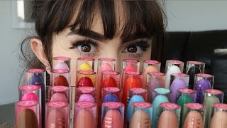 JEFFREE STAR LIPSTICK SWATCH | 24 SHADES | CAITO POTATOE