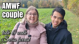 AMWF couple latest news / Talk & walk in a Swiss forest