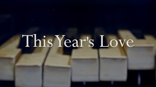 David Gray | This Year's Love - Cat Jahnke