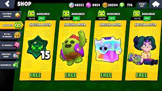 INSANE DUOLINGO FREE GIFTS!!🎁😱 BRAWL STARS NEW UPDATE🔥