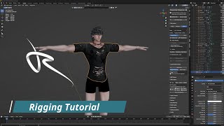 Rigging and Merging armatures tutorial - VRChat