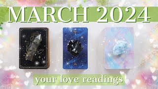 **WILL YOU FIND LOVE?!**MARCH 2024 LOVE Predictions✨Tarot Card Reading✨‍♂PickACard✨