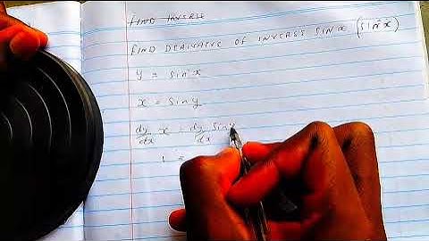 Derivative of inverse trig functions explained easily #maths #mathematics # mathematics