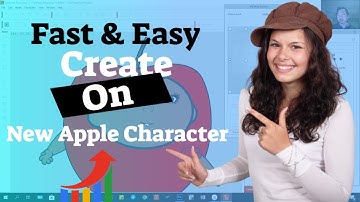 Create New Apple Character G3 Head 360 and Learn animate