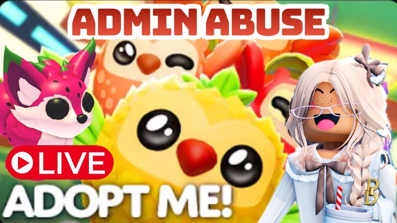 Secret ADMIN ABUSE BOX in Adopt Me! JOIN Us! LIVE!