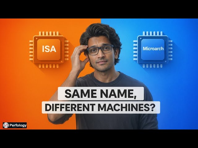 Understanding ISA vs Microarchitecture in CPU Design