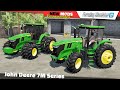 FS22 | John Deere 7M Series - Farming Simulator 22 New Mods Review 2K60