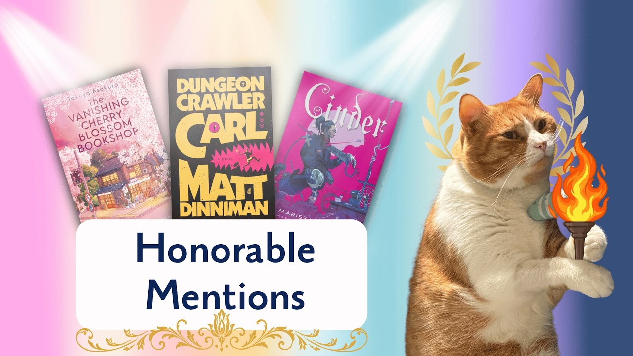 Tummy Troubles, A Gab Sesh, and Honorable Mentions | Books I Read with My Cat