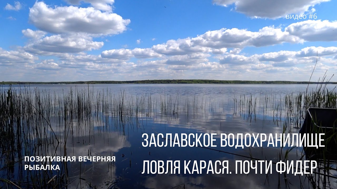Заславское водохранилище. Ловля карася. Почти фидер - YouTube
