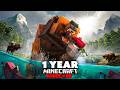 1 Year in Alaska in ULTRA REALISTIC Minecraft
