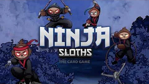 Ninja Sloths : A Card Game of Stealth, Stealing & Slowpokes?