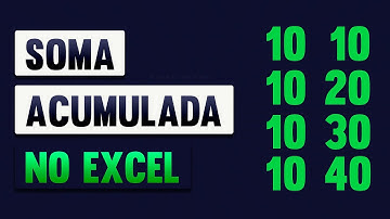 Como Fazer Soma Acumulada no Excel na Tabela Dinâmica