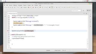 64 JAVA Networking Chat Server Client TCP