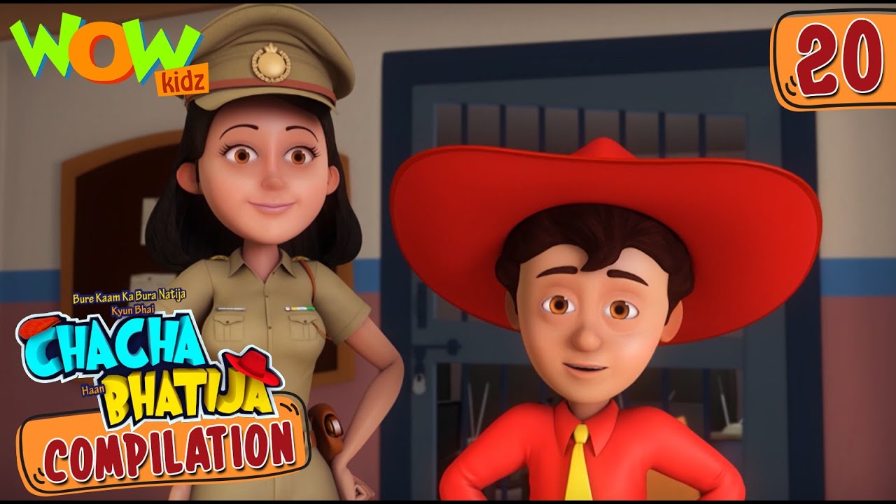 Chacha Bhatija | Compilation 20 | Funny Animated Stories | Wow Kidz -  YouTube
