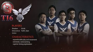 The International 2016 All Team's Intro #TI6