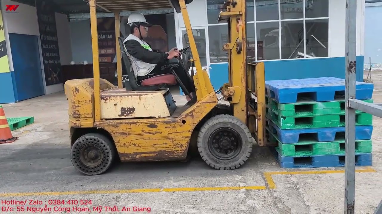 Phần thi thực hành xe nâng