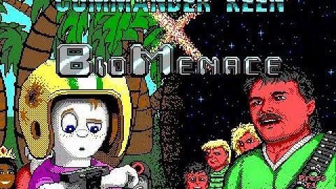 Commander Keen X Bio Menace - demo video