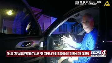 Body cam video shows DUI arrest of Oklahoma City police captain: ‘Turn the camera off, please’