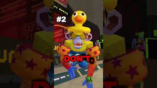 DON'T DO THESE! ❌IN #zombonk #ug #vr #animalcompanyvr #gorillatag