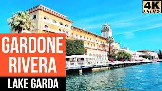 Gardone Rivera  - Italy, Lake Garda - walking tour | 4K