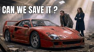 I Found an Abandoned 1987 Ferrari F40 and Fully Restored It  ASMR Satisfying Rebuild