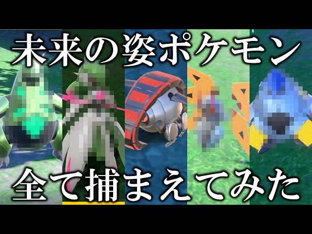 God Pokemon] I tried to catch all the future Pokemon and it was so