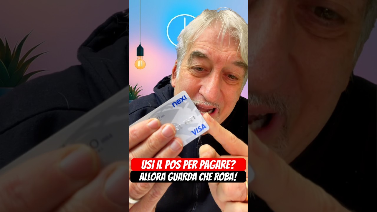 😱 ATTENZIONE! PUÒ SUCCEDERE se usi il POS per i PAGAMENTI! TRUFFA in ITALIA 🇮🇹