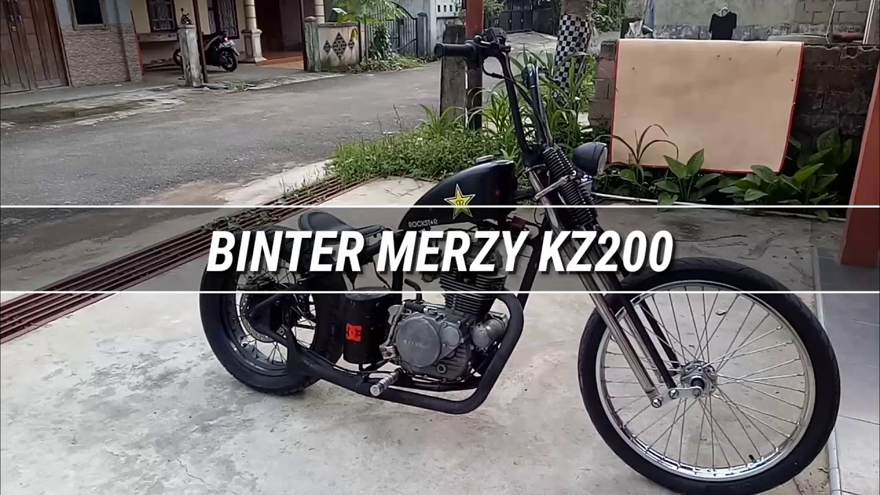 Binter Merzy Kz200 custom, KEREN!!! - YouTube