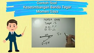 Contoh Soal Kesetimbangan Benda Tegar Momen Gaya