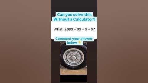 The Broken Calculator