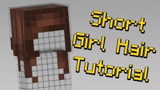 How to Make Short Girl Hair on Your Minecraft Skin screenshot 5