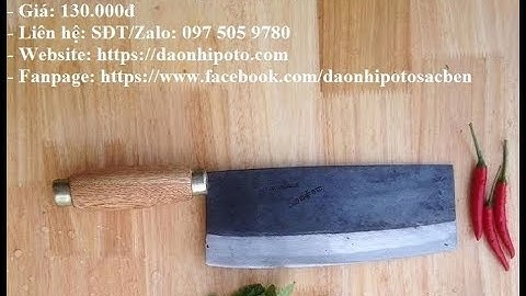 Dao nhà bếp được rèn từ thép nhíp ô tô là bộ dao nhà bếp tuyệt vời nhất