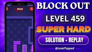 Block Out Level 459 Solution ✅ | Super Hard