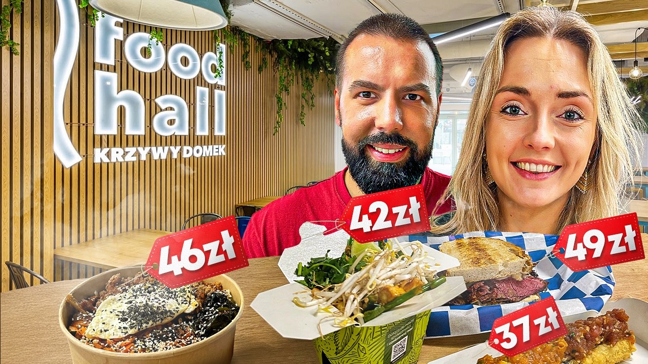 SOPOT! JEDZENIE W FOOD HALL W KRZYWYM DOMKU! CZY WARTO TAM ZJEŚĆ? | Check In