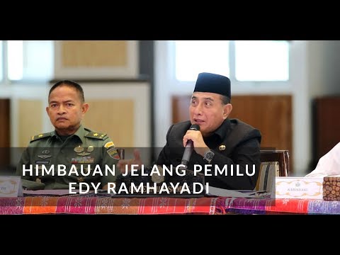 Himbauan Edy Rahmayadi Untuk Rakyat Jelang Pengumuman Pemilu Tanggal 22 Mei 2019