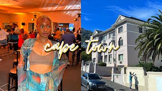 I GOT FLOWN OUT TO CAPE TOWN 💐 Beach Yoga, YouTube Black, Boat Cruise, & More!! | cheymuv