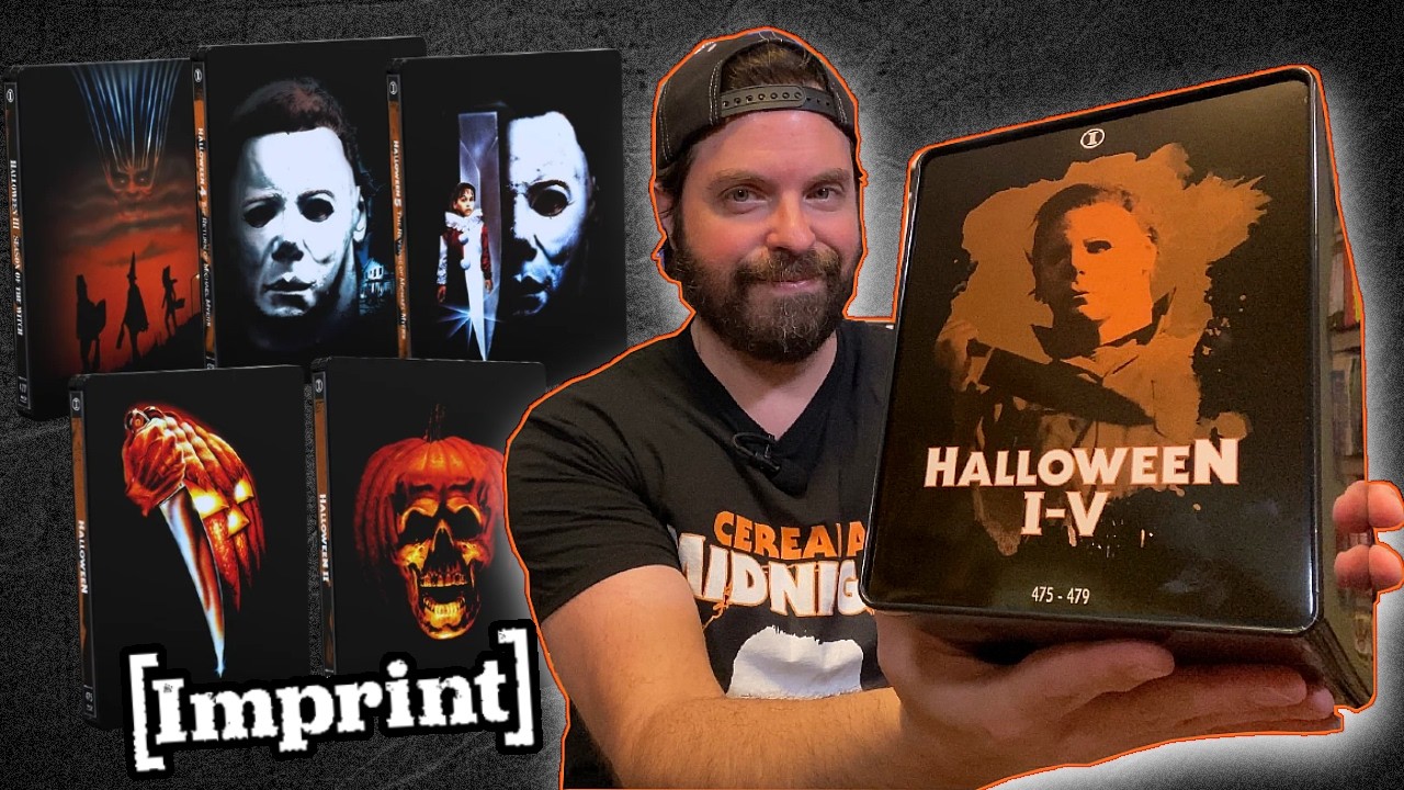 Unboxing Imprint's 13-Disc Halloween 1-5 4K + Blu-ray Limited