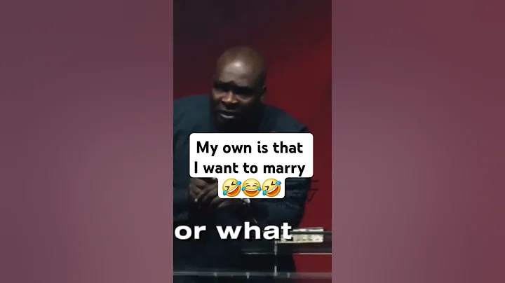 I said marriage and I'm seeing people smile 😅😂 #funny #shorts #apostlejoshuaselman #koinoniaglobal