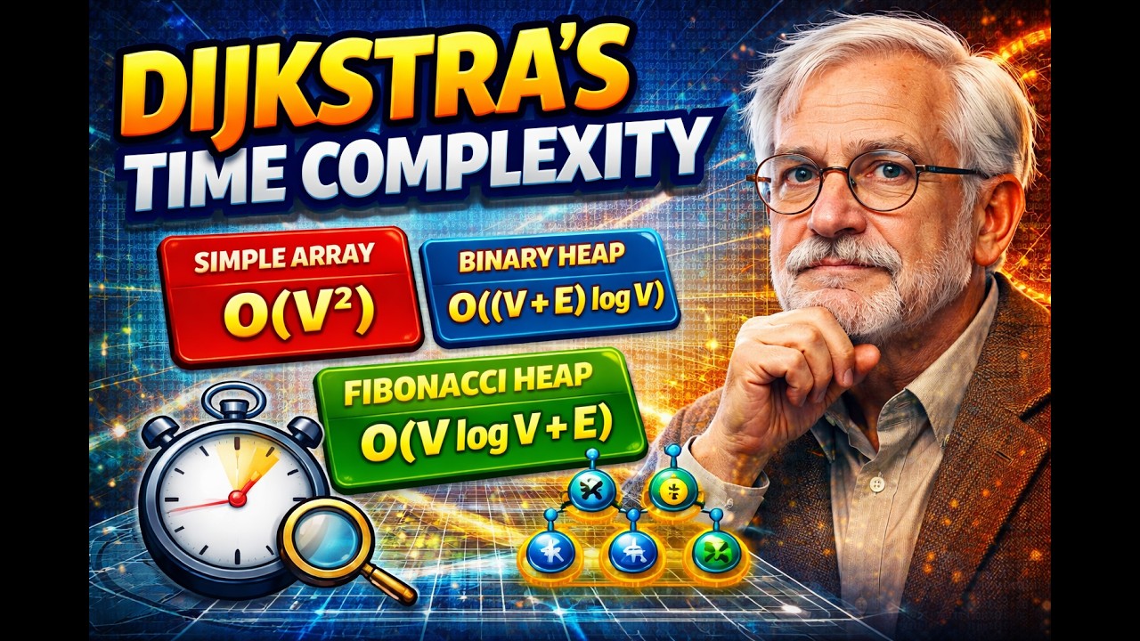 Part2: Dijkstra’s Algorithm | Time Complexity Made Simple - YouTube