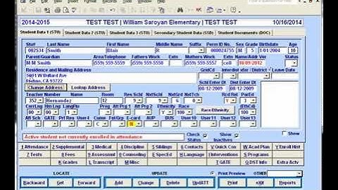 Aeries Quick Tip - Address Changes