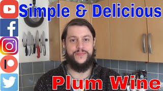 Simple Delicious Plum Wine