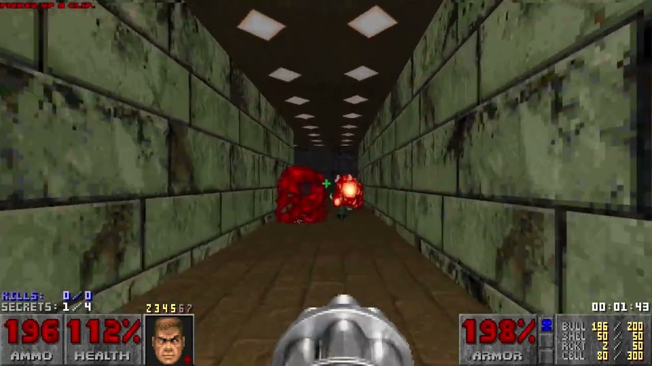 Doom: E3M4 all secret locations