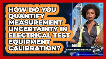 How Do You Quantify Measurement Uncertainty In Electrical Test Equipment Calibration?