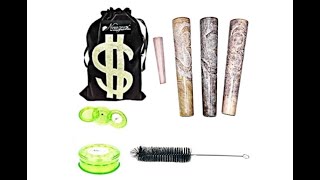 Newzenx® Stone Om Carved Crafted Chillum Hookah 5 Inch