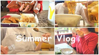 vlog. のんびり夏の爆食日記（オムニバス）/ 旅して食べて楽しんだ2022夏 /思い出は胃の中に