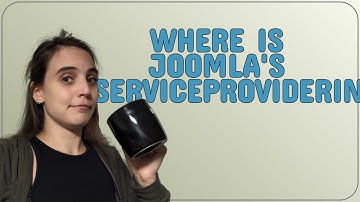 Joomla: Where is Joomla