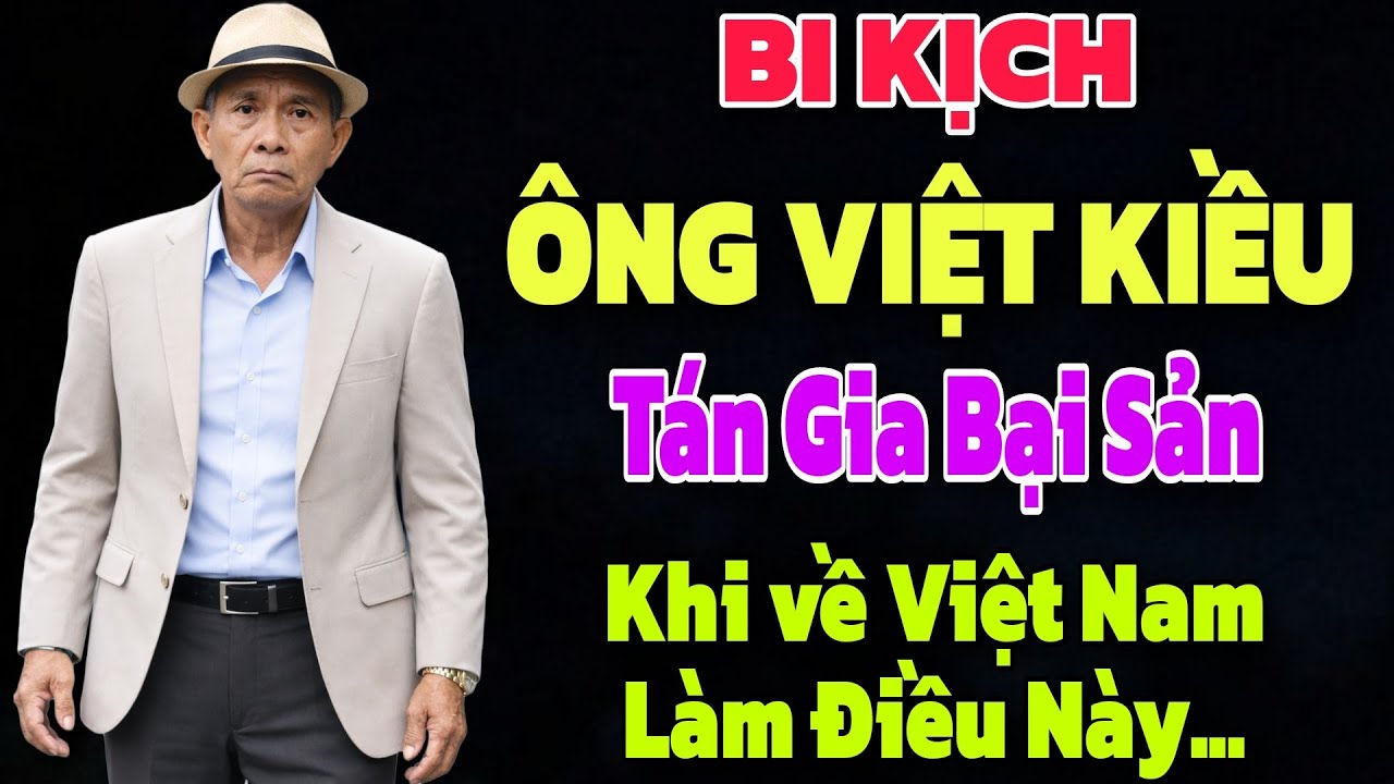 BI KỊCH - ÔNG VIỆT KIỀU TÁN GIA BẠI SẢN KHI VỀ VIỆT NAM LÀM ĐIỀU NÀY